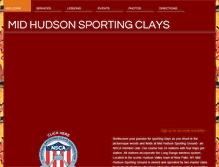 Tablet Screenshot of midhudsonsportingclays.com